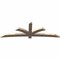 Ekena Millwork Davenport Smooth Timber Gable Bracket, Douglas Fir, 108"W x 36"H x 3 1/2"D x 5 1/2"F, 8/12 Pitch GBW108X36X0406DAV00SDF - alternate 2